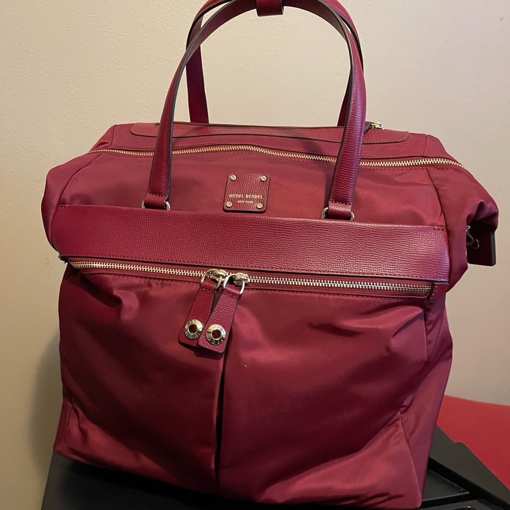 Henri Bendel Jetsetter Carry On Wheelie Siutcase